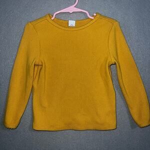 Old Navy Top Toddler Girls 4T Mustard Yellow Cozy Soft Casual